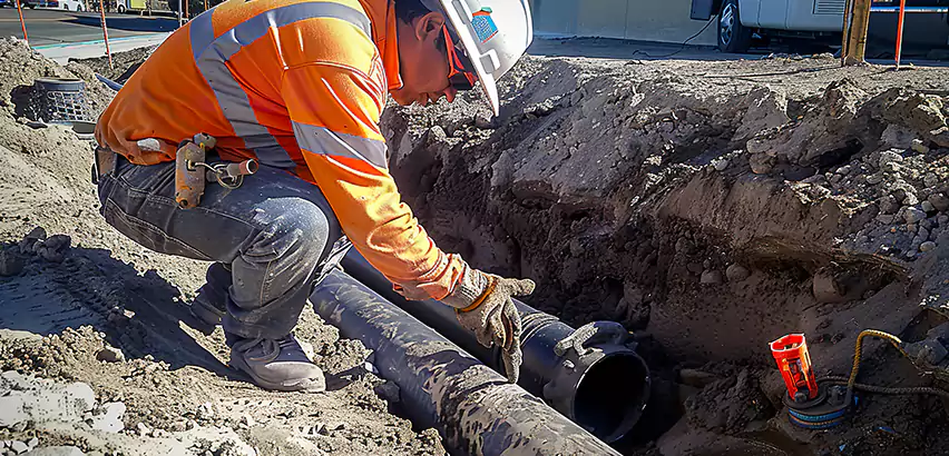 Professional Underground Pipe Repair Services in East Patchogue, NY.